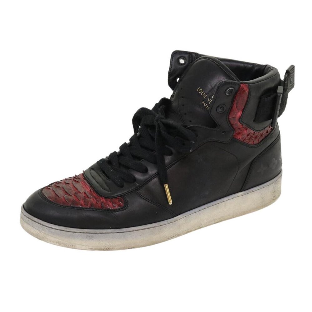 LOUIS VUITTON High Top Sneakers Exotic Leather - Picture 11 of 15